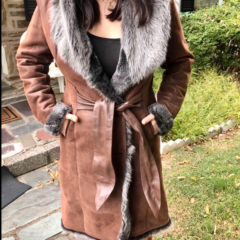 Fur coat
